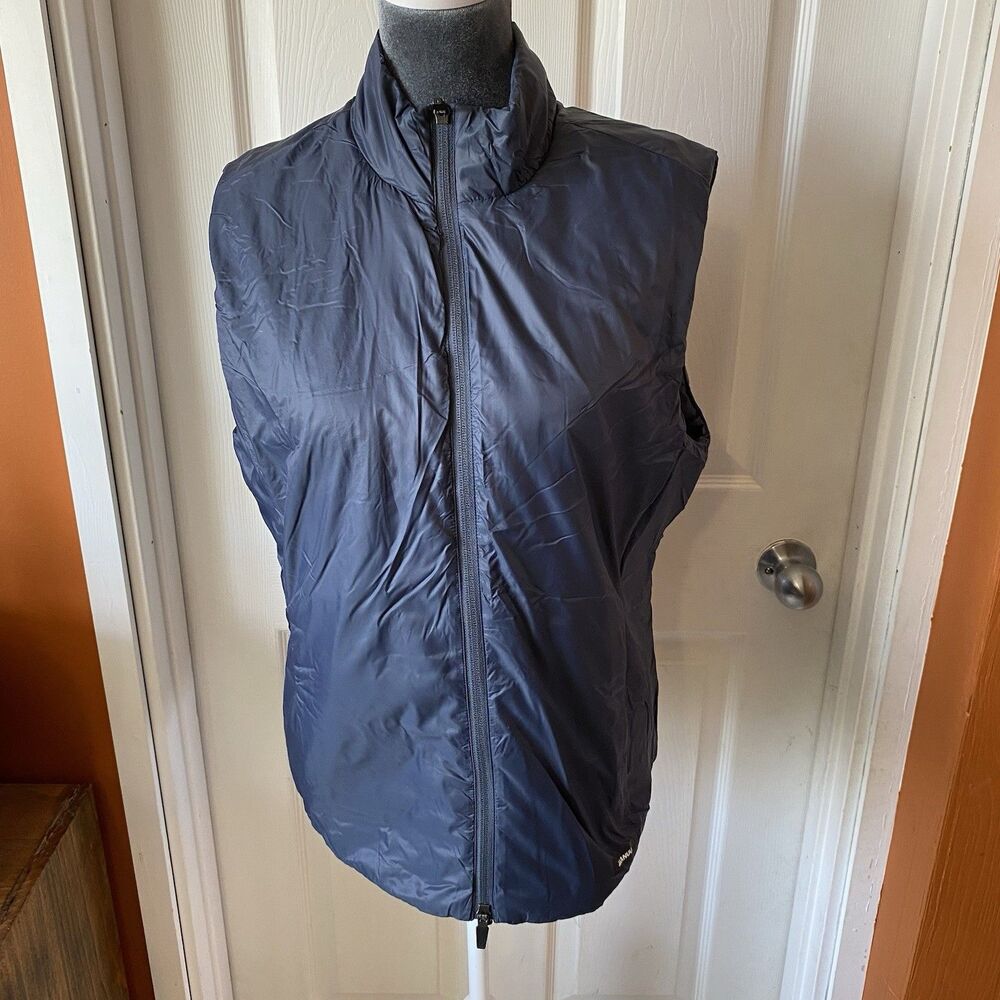Jaanu Insulated Vest Women’s Size Medium Full Zip Sleeveless Gray